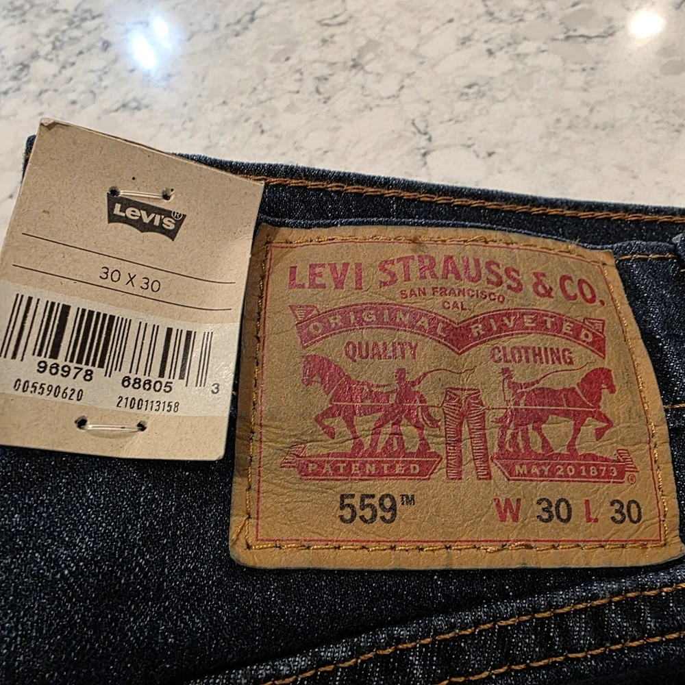 Levi's 559™ Relaxed Straight Jeans Eco Ease Size 30x30 NWT!
